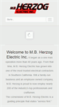 Mobile Screenshot of herzogelectric.com